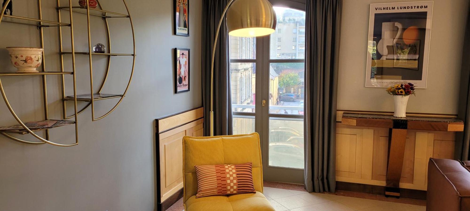 Superbe Appartement 132M2, Classe 5 Etoiles, Sarlat Centre Екстериор снимка